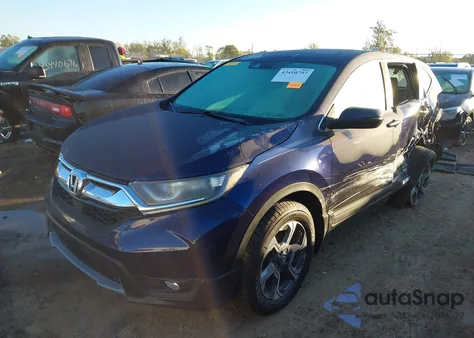 2018 Honda Cr-V Ex из США, поврежденный, VIN 7FARW2H51JE000601